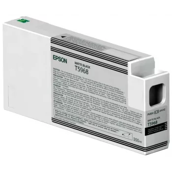 Epson jednotlivé balenie matná čierna T596800 UltraChrome HDR 350 ml, matná čierna, pigmentový atrament, 350 ml, 1 ks