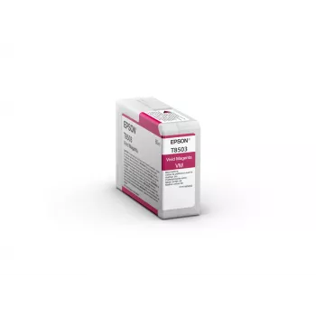 Epson jednotlivé balenie magenta T850300, Vivid Magenta, pigmentový atrament, 80 ml, 1 ks
