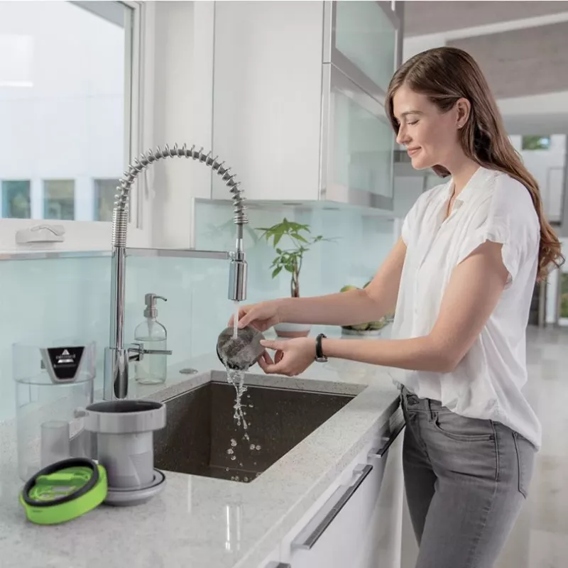 Bissell Multireach Active Pet Odor Management filter, predfilter, tyčový vysávač, čierna, modrá, Bissell, MultiReach Active 21V, 100 mm