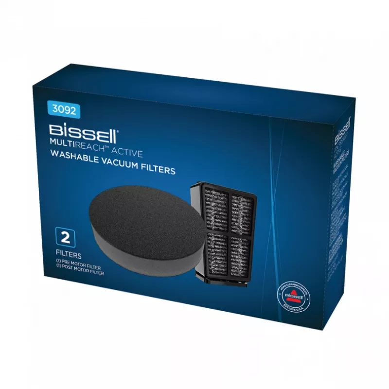 Bissell Multireach Active umývateľné filtre vysávača, filter, ručný vysávač, čierna, Bissell, MultiReach Active 21V, 110 mm