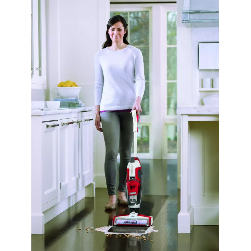 Bissell CrossWave Essential tyčový vysávač AC suchý a mokrý bezvreckový 0 l 560 W červená, biela