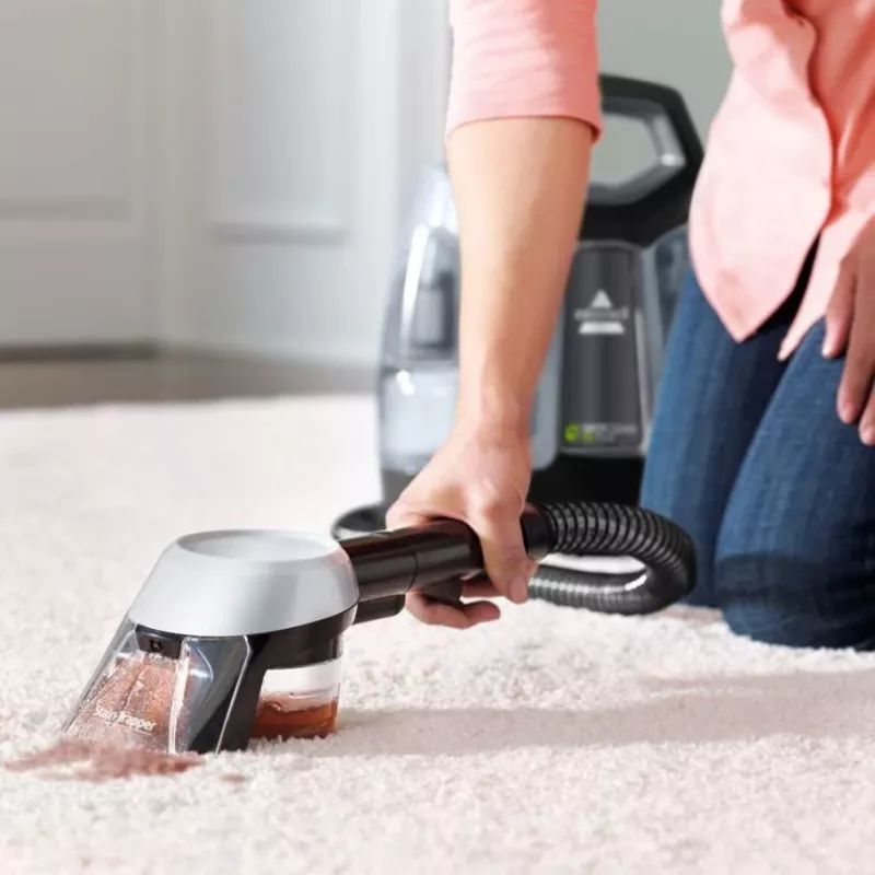 Bissell SpotClean Pet Plus stroj na čistenie kobercov suchý a mokrý čierna, transparentná