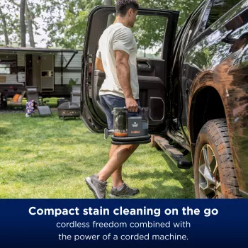 Bissell SpotClean Cordless, ručný, hĺbkové čistenie, 25 m²/h, 25 m², interiér auta, koberec, čalúnenie, 0,9 l