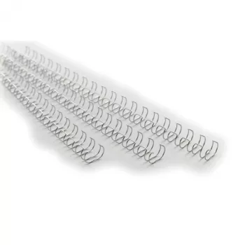 GBC viazací drôt MultiBind 12 mm, strieborná, 130 listov, A4, 281 mm, 124 mm, 100 kusov