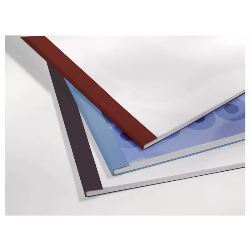 GBC LinenWeave Thermo-Bind viazacie obaly 3 mm čierna (100), A4, PVC, čierna, 30 listov, 3 mm, 108 mm
