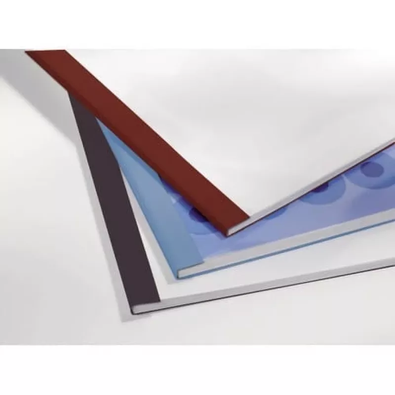 GBC LinenWeave Thermo-Bind viazacie obaly 3 mm modrá (100), A4, PVC, modrá, 30 listov, 100 ks