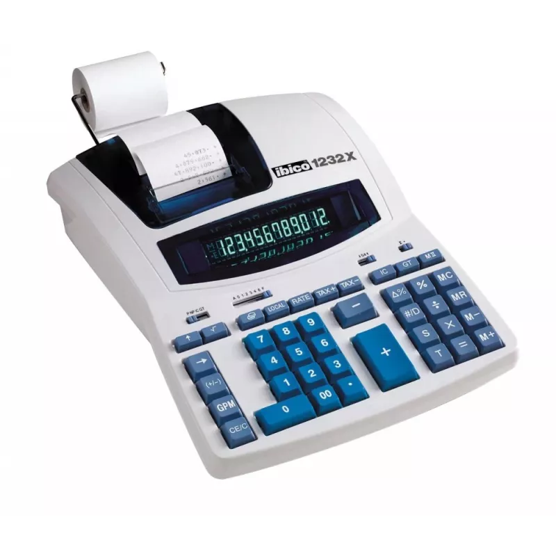 Rexel tlačiaci stolný kalkulátor Ibico 1232X Professional 12-miestny, 290 mm, 375 mm, 375 mm