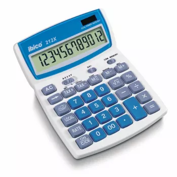 Rexel stolný kalkulátor Ibico 212X 12-miestny, 144 mm, 212 mm, 212 mm