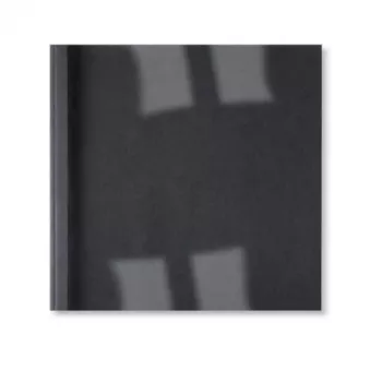GBC LeatherGrain ThermaBind obaly 3 mm čierna (100), A4, PVC, modrá, transparentná, matná, 30 listov, 3 mm