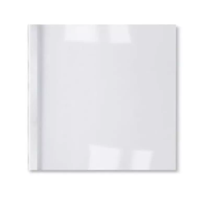 GBC LeatherGrain ThermoBind obaly 3 mm biela (100), A4, PVC, transparentná, biela, matná, 30 listov, 3 mm