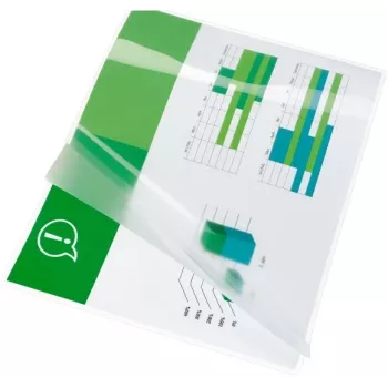 GBC laminovacia fólia A7 125 mikrónov, lesklá, transparentná, A7, 105 mm, 74 mm, 100 ks