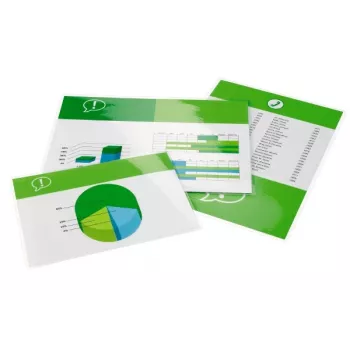 GBC laminovacia fólia A4 250 mikrónov, lesklá, transparentná, A2, 303 mm, 216 mm, 100 ks