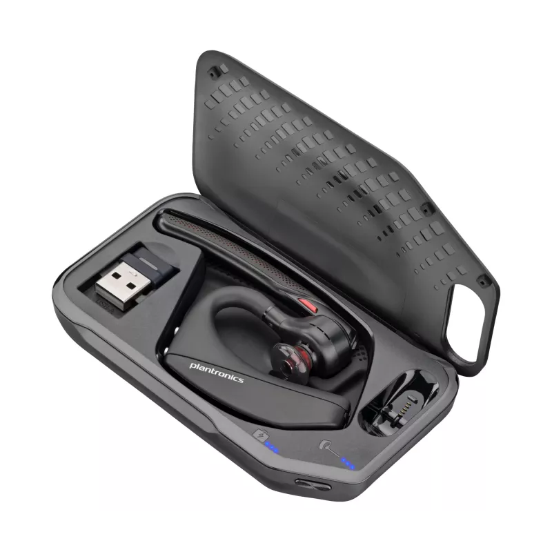 HP Poly Voyager 5200 UC USB-A headset + BT600 dongle TAA