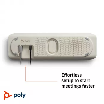 HP Poly Sync 60 konferenčný reproduktor, strieborný, Windows 10, Windows 11, MacOS, RoHS, Federal Communications Commission (FCC), CE, 37 mm, 116 mm