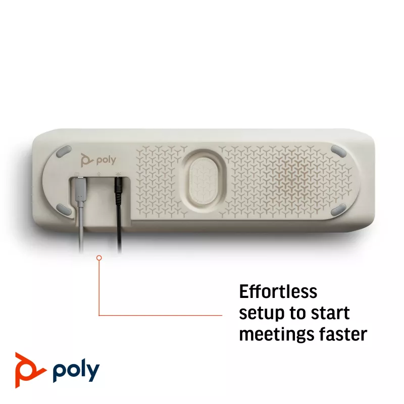 HP Poly Sync 60 konferenčný reproduktor, strieborný, Windows 10, Windows 11, MacOS, RoHS, Federal Communications Commission (FCC), CE, 37 mm, 116 mm