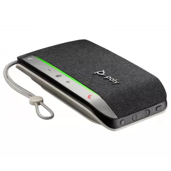 HP Poly Sync 20 USB-A konferenčný reproduktor, PC, strieborná, 0,715 m, IP64, Windows 10, Windows 11, MacOS