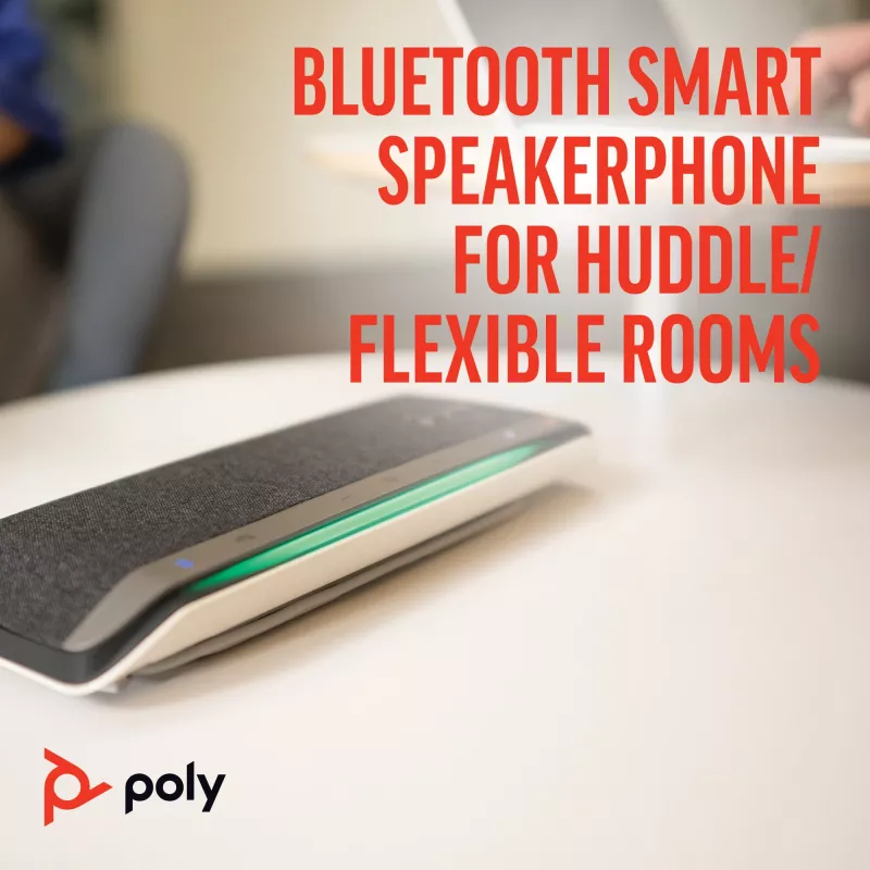 HP Poly Sync 40+ konferenčný reproduktor certifikovaný pre Microsoft Teams USB-A USB-C + adaptér BT700 USB-A