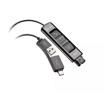 HP Poly DA85 USB na QD čierny adaptér TAA