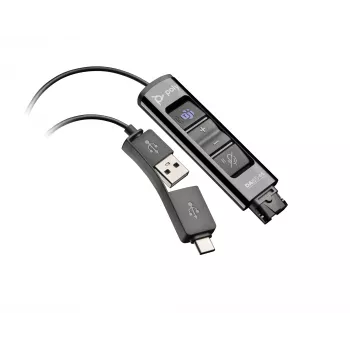 HP Poly DA85-M USB na QD čierny adaptér TAA