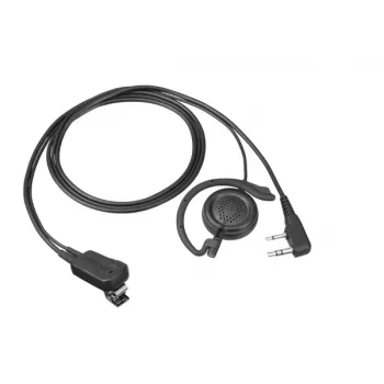Kenwood EMC-12W headset káblový ušný hák hovory/hudba čierny