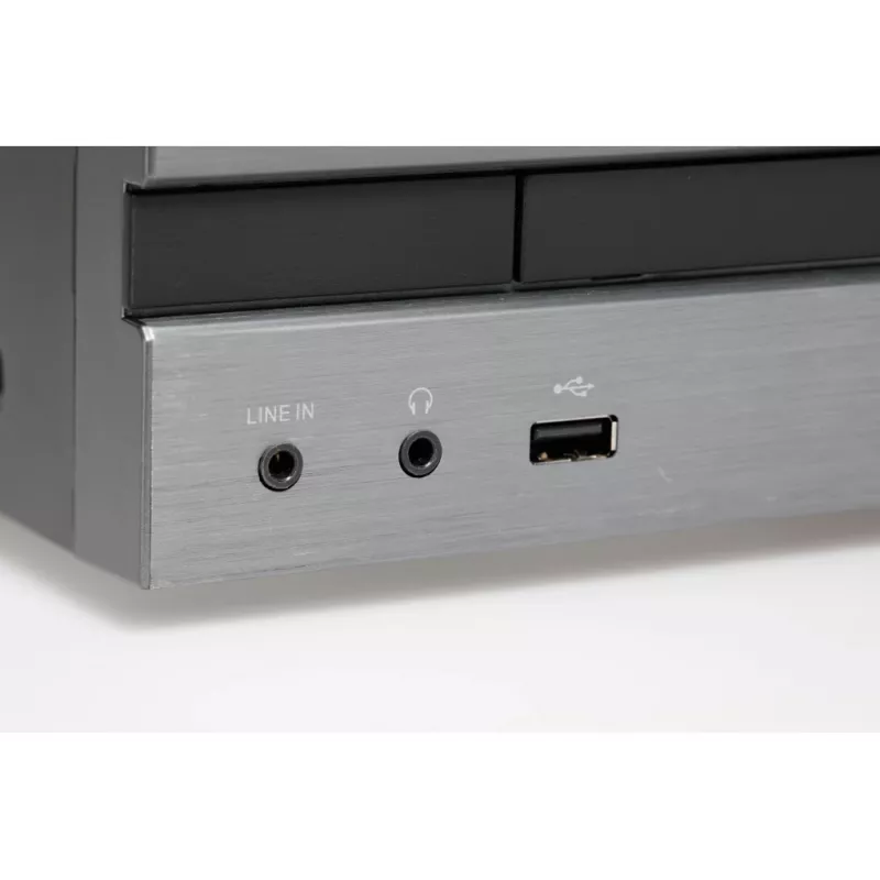 Kenwood M-918DAB-H domáci audio systém domáci audio mikrosystém 10 W hliník, čierna
