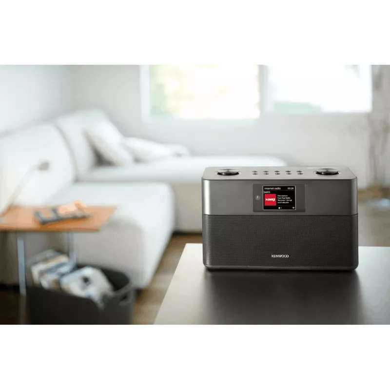 Kenwood CR-ST100S-B rádio internetové digitálne čierne