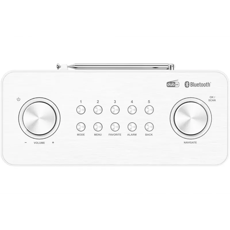 Kenwood CR-ST80DAB-W rádio osobné digitálne biele