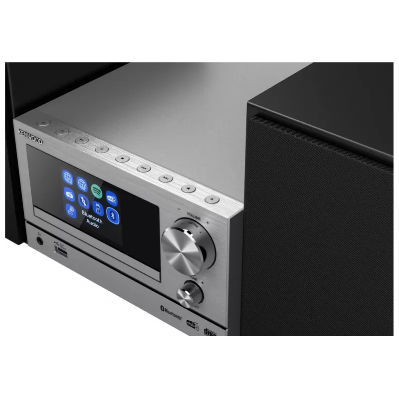 Kenwood M-7000S domáci audio minisystém 30 W strieborný