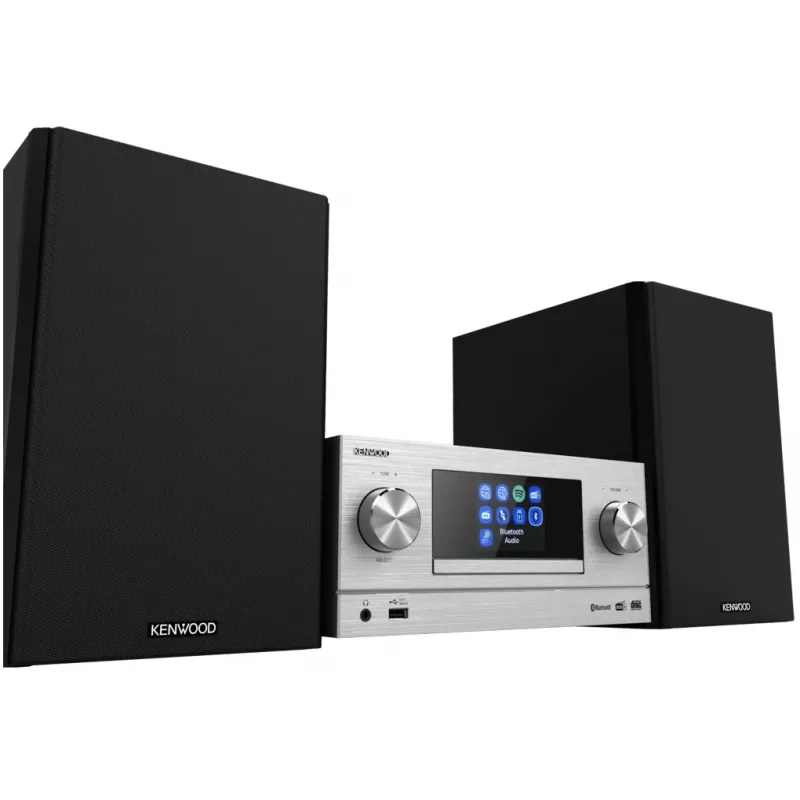 Kenwood M-9000S domáci audio minisystém 50 W strieborný