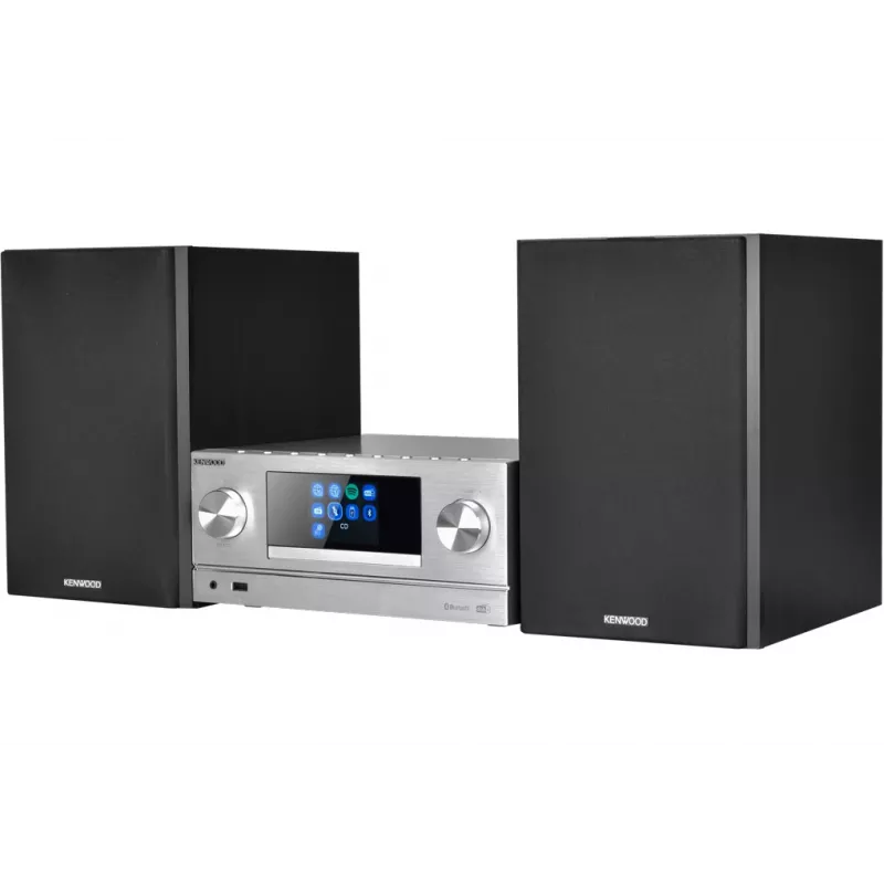 Kenwood M-9000S domáci audio minisystém 50 W strieborný