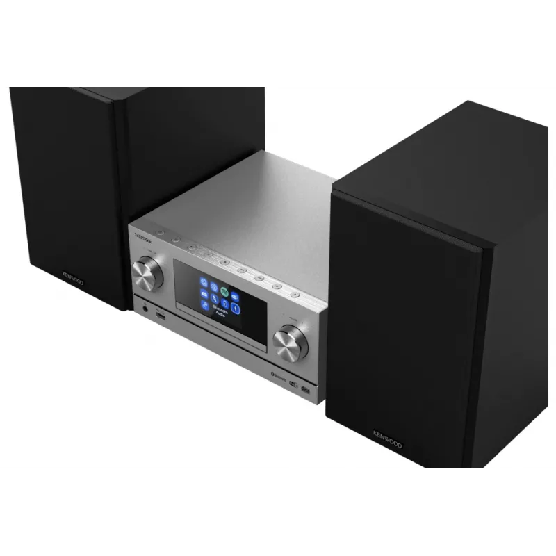 Kenwood M-9000S domáci audio minisystém 50 W strieborný