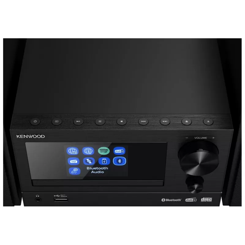Kenwood M-7000S domáci audio minisystém 30 W čierny