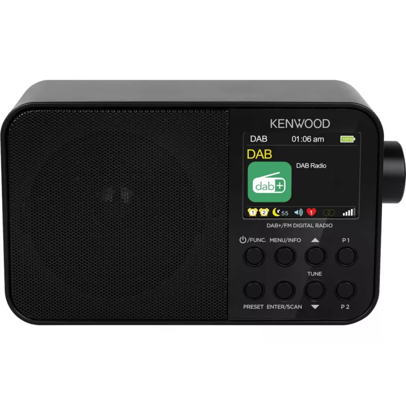 Kenwood CR-M30DAB-B prenosné digitálne rádio čierne