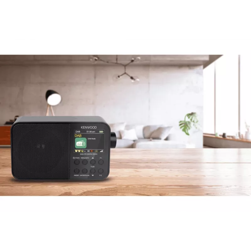 Kenwood CR-M30DAB-B prenosné digitálne rádio čierne