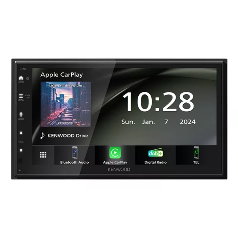 Kenwood DMX6523DABS auto mediálny prijímač čierny Wi-Fi Bluetooth