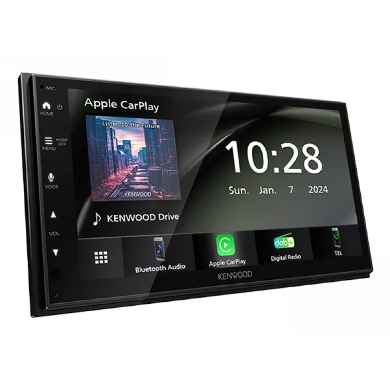 Kenwood DMX6523DABS auto mediálny prijímač čierny Wi-Fi Bluetooth