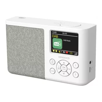 Kenwood CR-M33DAB rádio prenosné digitálne biele
