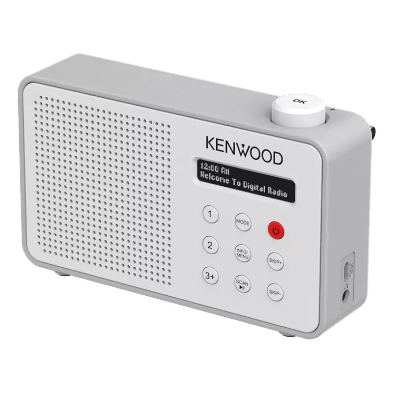 Kenwood CR-M25DAB-W rádio prenosné digitálne biele