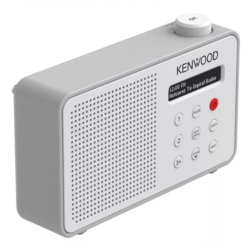 Kenwood CR-M25DAB-W rádio prenosné digitálne biele
