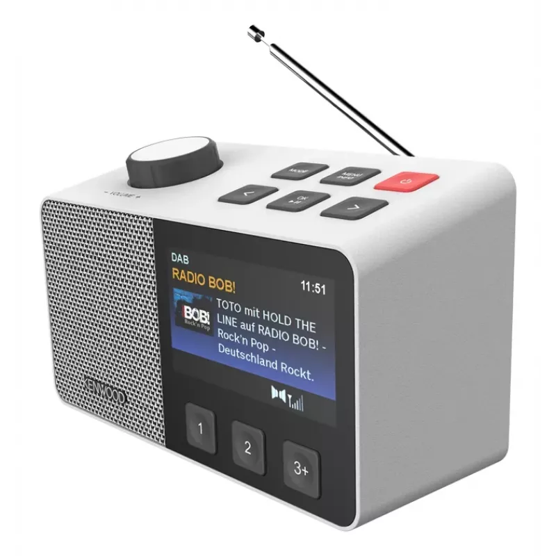 Kenwood CR-M70DAB-W prenosné digitálne rádio biele