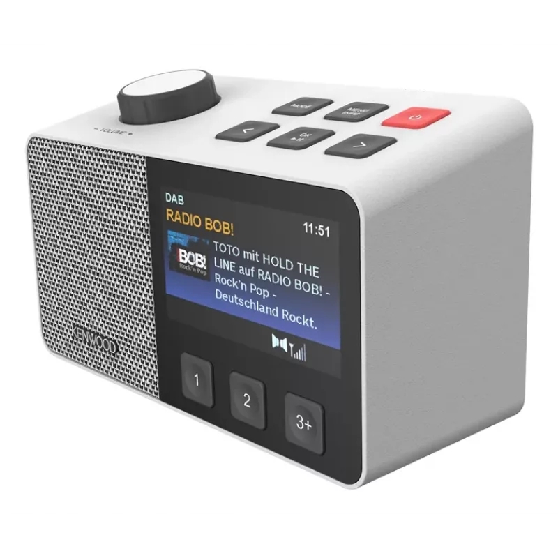 Kenwood CR-M70DAB-W prenosné digitálne rádio biele
