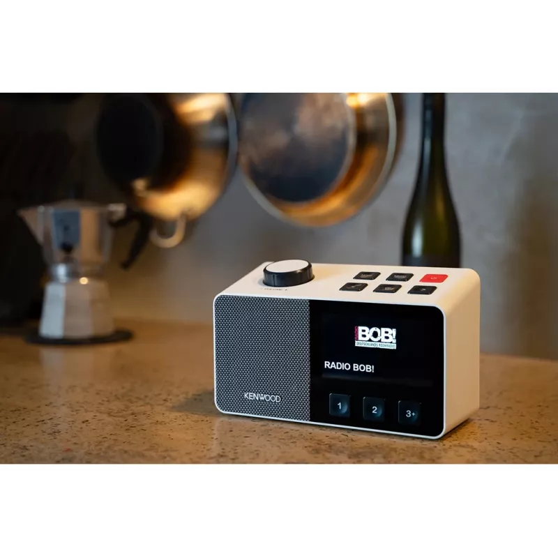 Kenwood CR-M70DAB-W prenosné digitálne rádio biele
