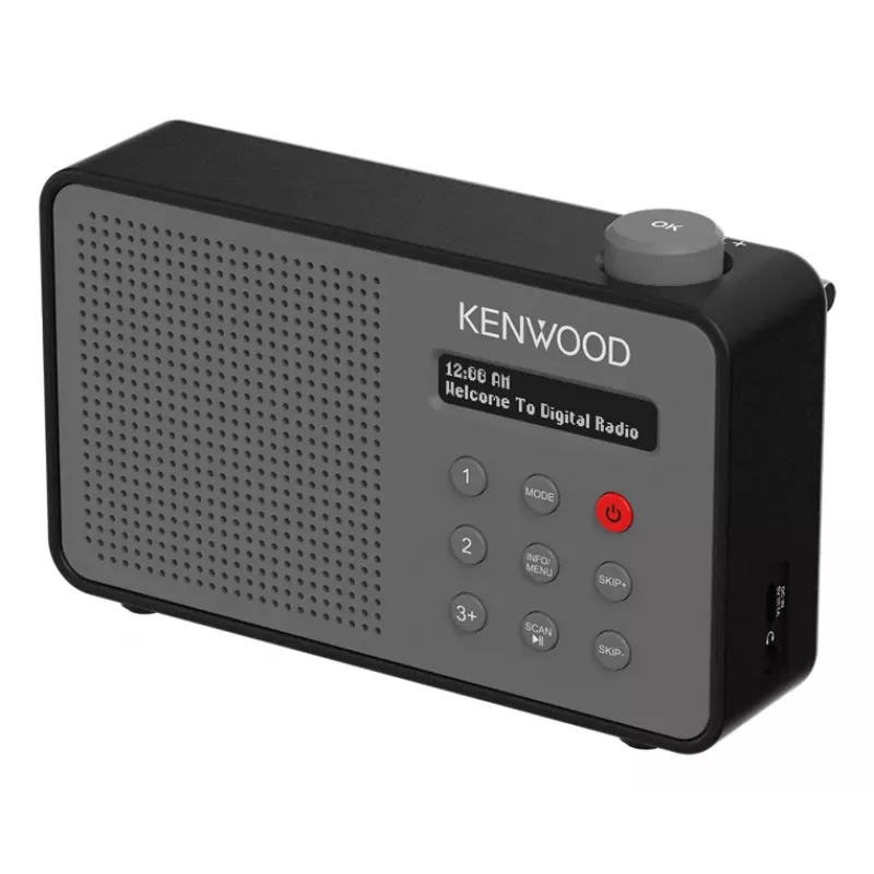 Kenwood CR-M25DAB-H rádio prenosné digitálne sivé