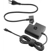 HP 65W USB-C napájací zdroj, interiérový, AC, čierny