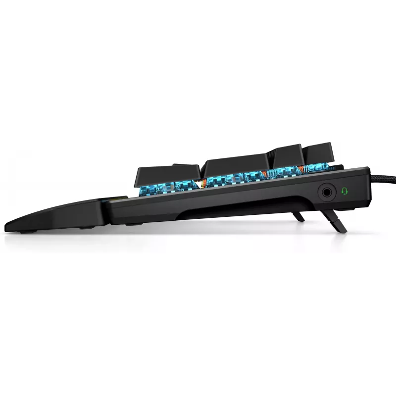 HP Pavilion Gaming klávesnica 800, Full-size (100%), káblová, USB, mechanická, čierna