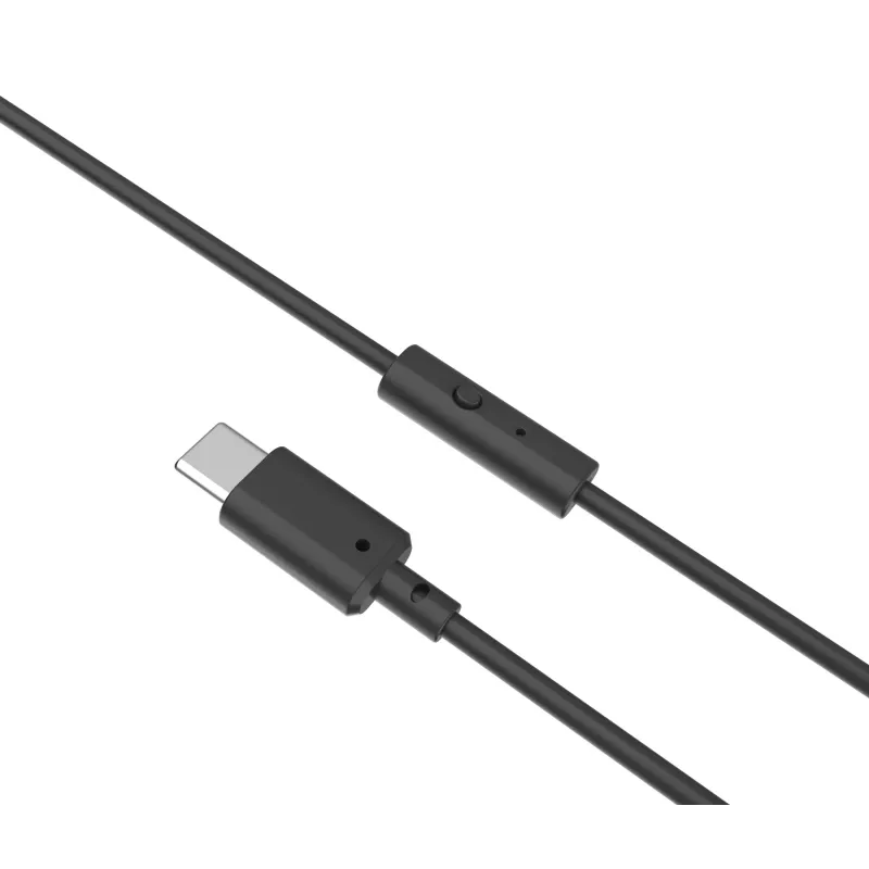 Verbatim TruSound USB-C headset, káblový, hudba/bežné použitie, 20 - 20000 Hz, 200,9 g, headset, čierna
