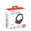 Verbatim TruSound USB-C headset, káblový, hudba/bežné použitie, 20 - 20000 Hz, 200,9 g, headset, čierna