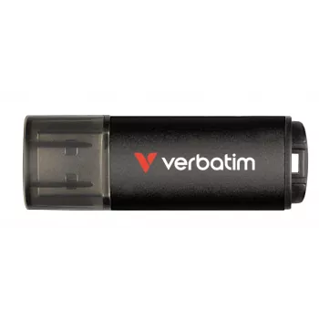 Verbatim V200 Metal USB kľúč 64GB, 64 GB, USB Type-A, 3.2 Gen 1 (3.1 Gen 1), 200 MB/s, s krytkou, čierna