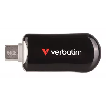 Verbatim Plectra USB-C flash disk čierna 64GB