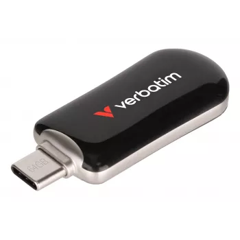 Verbatim Plectra USB-C flash disk čierna 64GB